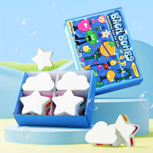 Living And Home 8Pcs DIY Rainbow Bath Bombs 2