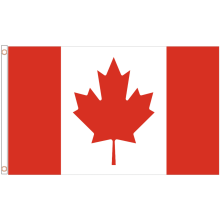 (8' x 5' - 240cm x 150cm) Canada National Polyester Flag