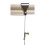 (White, 2 Meter) Picture Hanging Moulding Hook Steel Cable kit 5