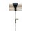 (White, 2 Meter) Picture Hanging Moulding Hook Steel Cable kit 6