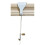 (White, 2 Meter) Picture Hanging Moulding Hook Steel Cable kit 1