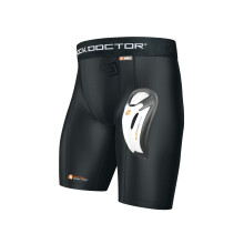 Shock Doctor Men's Core Compression Short with Bio-Flex Cup - Adult - XX-Large - Black