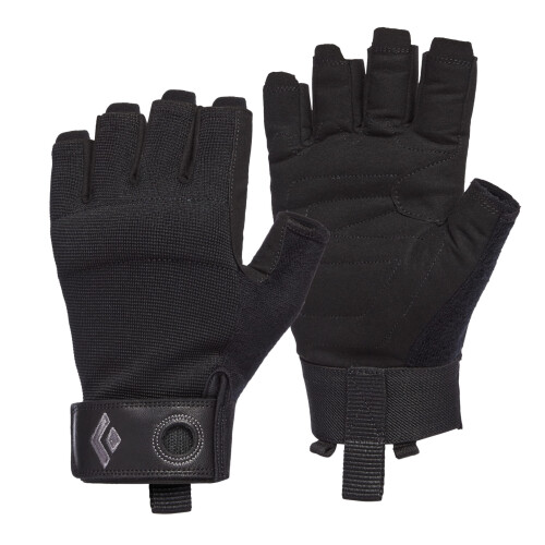 Black Diamond Equipment Crag Half -Finger Handsker - Sort - Stor