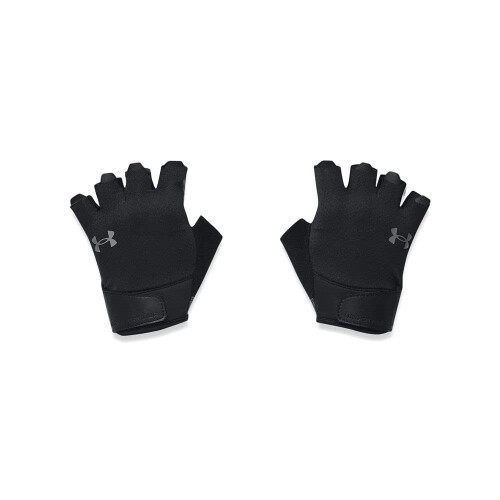 Under Armour Under Armour Ανδρικά Γάντια Προπόνησης Μισά Δάχτυλα, (001) Μαύρο / Μαύρο / Γκρι Pitch, Μεγάλο