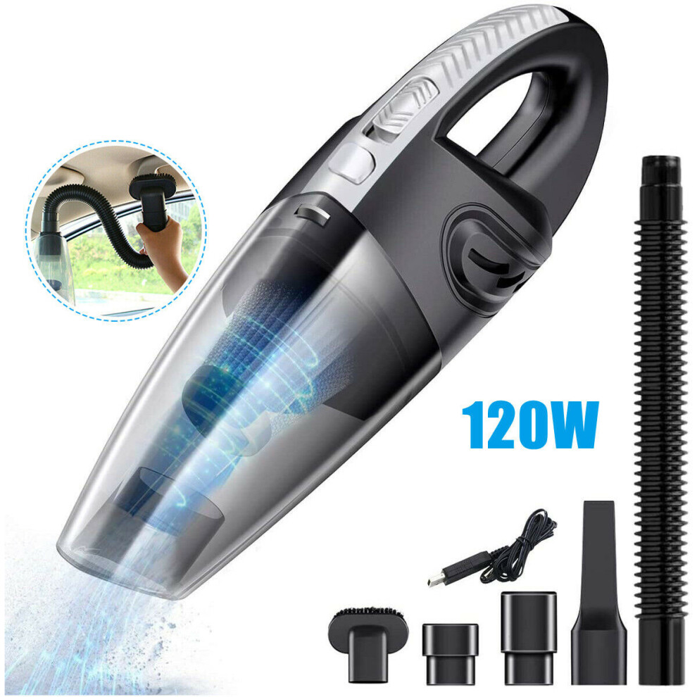 Handheld Vacuum Cleaner, Powerful Suction Portable Lightweight Hand Held Vacum Cordless for Home Car Carpet Stairs Pet Hair Cleaning