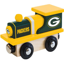 MasterPieces puinen junan veturi - NFL Green Bay Packers - Virallisesti lisensoitu taaperoiden ja lasten lelu