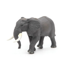 Papo - Figurina Dipinta a Mano - Elefante Africano - 50192 - Collezionabile - per Bambini - 3 Anni e Oltre