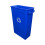 87 Litre Slim Bin, Recycling Container, Blue Recycling 1