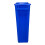 87 Litre Slim Bin, Recycling Container, Blue Recycling 6