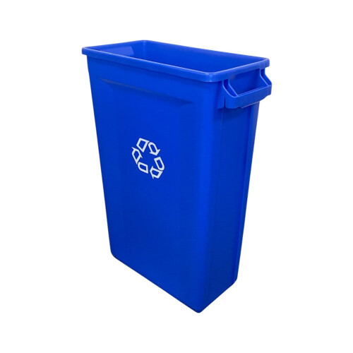 87 Litre Slim Bin, Recycling Container, Blue Recycling 1