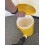 Plastic Pedal Bin, Yellow Clinical Waste, 20L 8