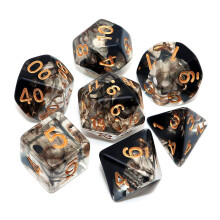 cREEBUY 7 pezzi DND set di dadi per Dungeon and Dragons D&D RPg Pathfin