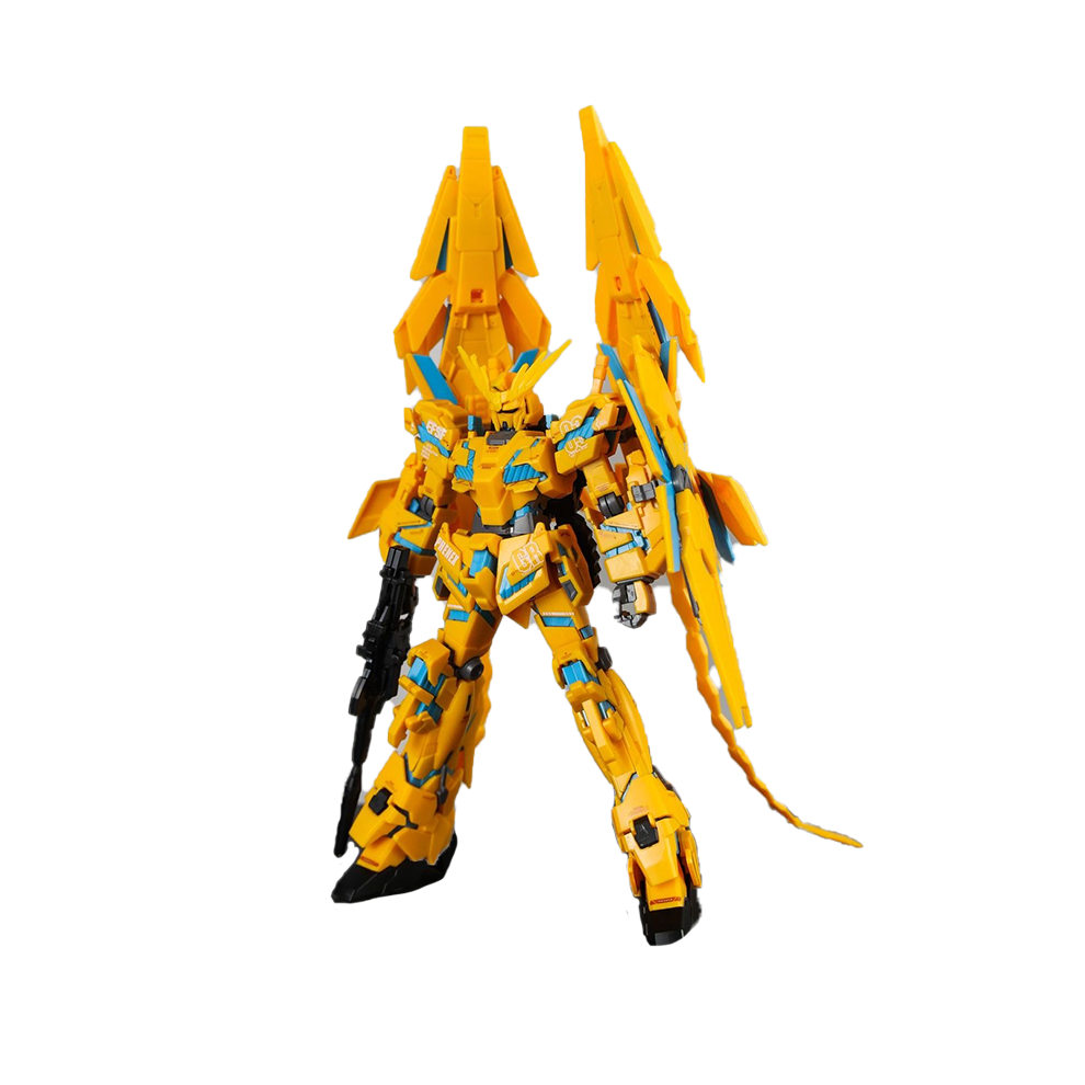 (xingdong, no box) XINGDONG HG 1/144 RX-0 Unicorn 03 Phenex NT Ver Assembly Model Kit Collection Action Figures Plastic Model Kit Customized Toy