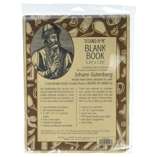 Blank Book Bookbinding Kit 24 Page by Books By Hand 1