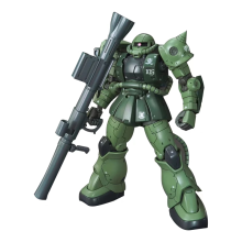 (B, no box) Xingdong HG 1/144 MS-06R-1A Zaku 2 Model Kit White Wolf Collection Assembly Action Figures Robot Plastic Model Hobby Toys Gifts