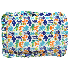 Mustard Seeds Pillow/Rai Pillow Blue