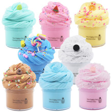 8er-Pack Butter-Schleim-Set fr Mdchen, Partygeschenke, dehnbares und nicht klebriges Stressabbau-Spielzeug fr Jungen, weicher DIY-Schleim fr Kind