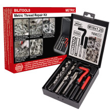 Bilitools M10X1.25 Trdreparationssats HSS Drill Helicoil Repair Sit Metric