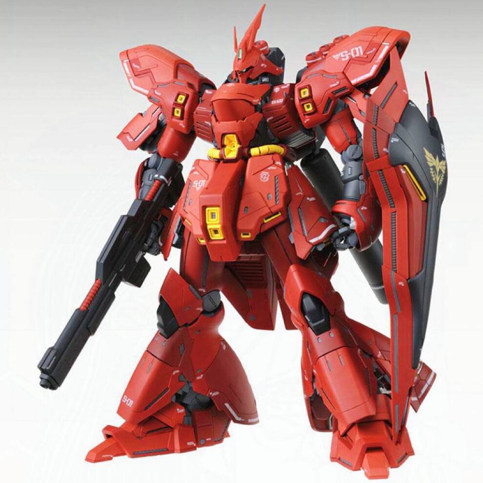 (6631 Normal Ver, No Box) DABAN 6631S MG 1/100 Assembly Model Kit Sazabi Electroplated Ver Action Figures Robot Figuine Plastic Model Hobby Doll Toy G