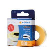 Herma Vario -t  ytt  pakkaus, pysyv  t 1000 paperitarraa (1051)