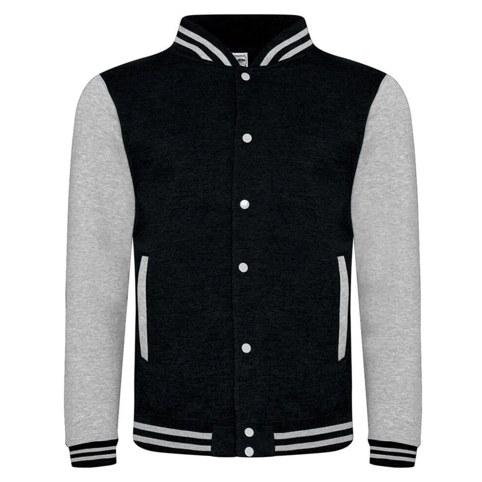 (M, Black/White/Red) Harry Potter Unisex Adult Gryffindor Varsity Jacket