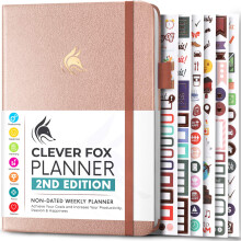 Clever Fox Planner 2nd Edition - Colorful Weekly & Monthly Goal Settin