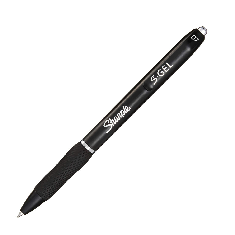 Sharpie 94034 Penna Gel A Scatto, 0.7Mm, Nero-image