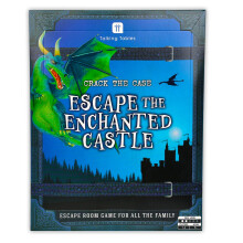 Talking Tables Enchanted Castle Escape Room Game for Kids Rescue The Dragon Puzzles Clues QR Codes. Music Family Games Adults Brain Teaser Puz