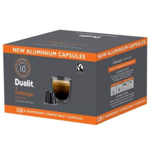 Dualit Intense Espresso Nespresso Compatible Coffee Capsules - Pack of 4 x 30
