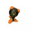 (Black and orange sol) Funkeys Figurine Computer Game Toy Figure 1
