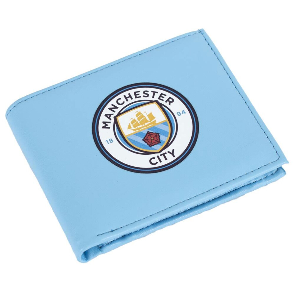 Manchester City Fc Colou Pu Wallet Red