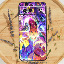 (D91Hblk01, Google Pixel 6 Pro) Snorlax Gengar Pokemon Anime For Google Pixel 9 8
