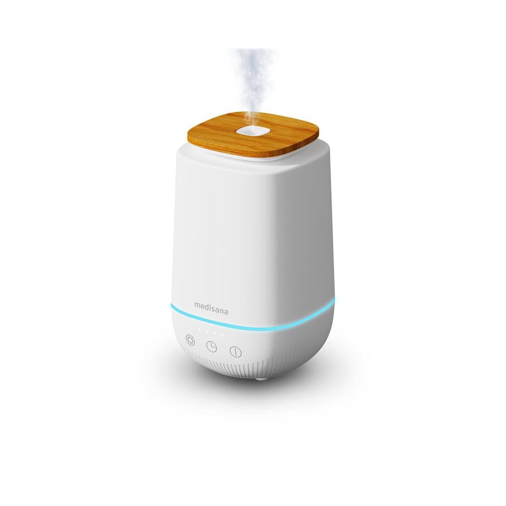 Medisana AD 650 Luftreiniger und Aromadiffusor 1 Stk. weiß, Bambus