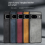 (black, For Pixel 8) For Google Pixel 8 Pro Case Soft PU leather Skin S 2