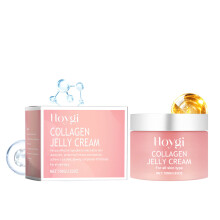 (100g spoon) Hydrolyzed Collagen Gel Cream for Pore Minimizing - Moisturizing Face Moisturizer with Elastin & Xanthan Gum