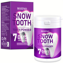 (80ml) ROZINO 7D Bright White Toothpowder, 80ml, Deep Clean, Fresh Breath, Long-Lasting Freshness 24 Hours
