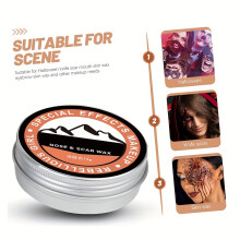 (15g) 15G Skin Wax COS Halloween Costume with Multiple Uses