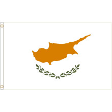 (3' x 2' - 90cm x 60cm) Cyprus National Polyester Flag