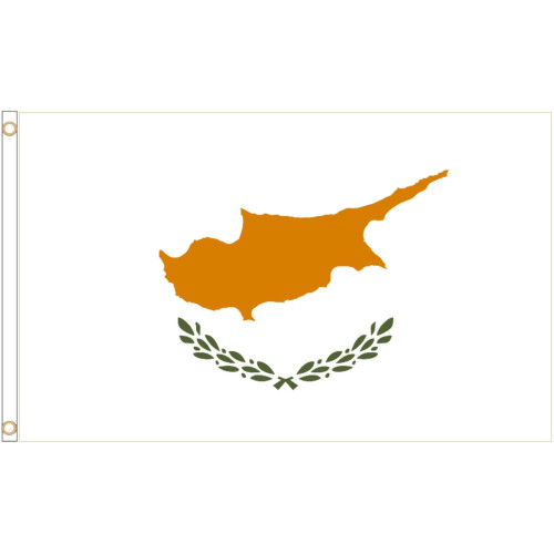 (3' x 2' - 90cm x 60cm) Cyprus National Polyester Flag