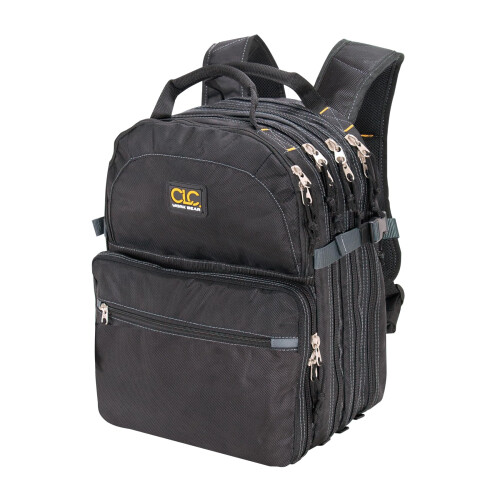Custom Leathercraft1132 75Pocket Tool Backpack