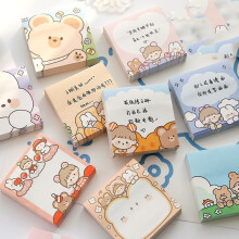 Memo Sticky 100sheets Pad Message Notes Decorative Stationery Supplies Notepad