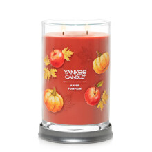 Yankee Candle Appel Pompoen Geur, Signature 20oz Grote Tumbler 2-Wick Kaars, Meer dan 60 Uur Brandtijd