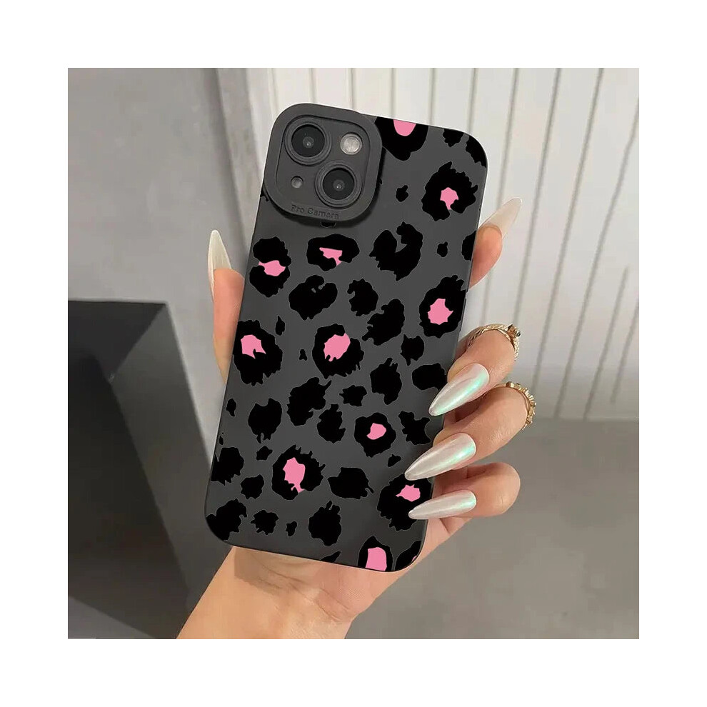 (2, For iPhone 15) Leopard Design Phone Case For iPhone 15 14 13 Pro Max
