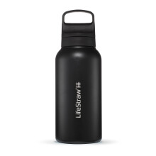 LifeStraw Go Series - Insulated Stainless Steel Water Filter Bottle fo