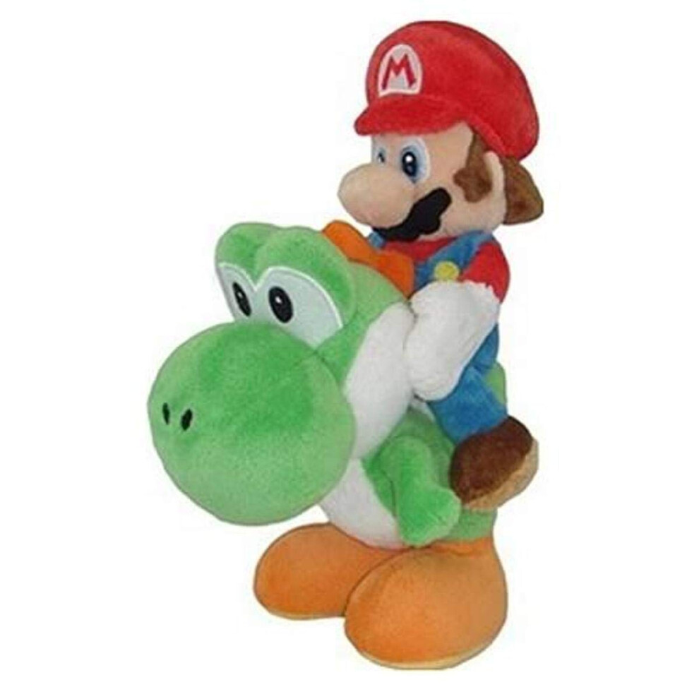 Photos - Other Toys Little Buddy Super Mario Plush - Mario and Yoshi Plush 8-Inch