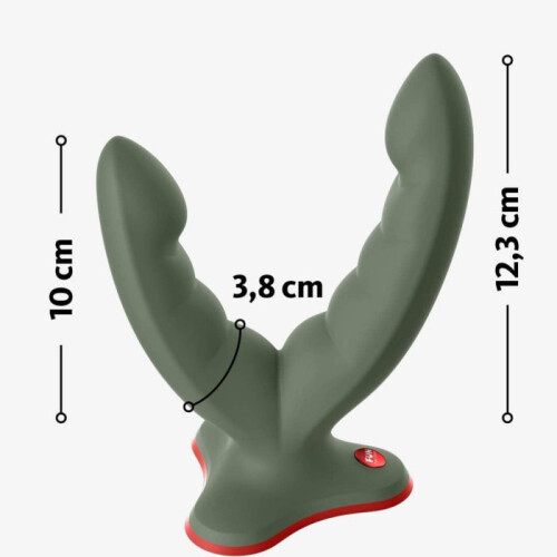 Fun Factory Ryde Double Ended Grinding Silicone Dildo 2
