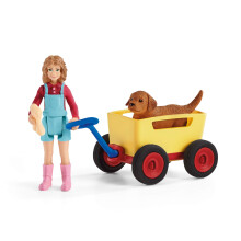 Schleich Puppy Wagen Rit