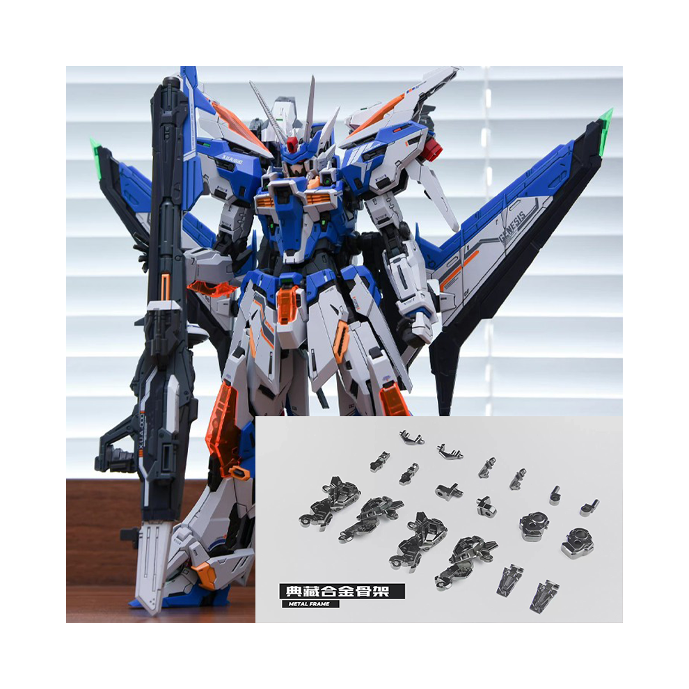 (Collection Ver, no box) Infinite Dimension MG 1/100 GENESIS Assembly Model Kit Action Figures Robot Plastic Model Kits Hobby Customized Toys Gifts
