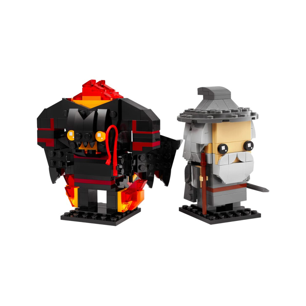Lego BrickHeadz 40631 Gandalf the Grey & Balrog Set
