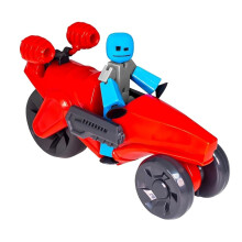 Zing Stikbot Megabots - Cerven (Turbo Cycle) Stikbot Polohovateln zberatelsk akcn fig rky a mega vozidl s funkciou stop motion